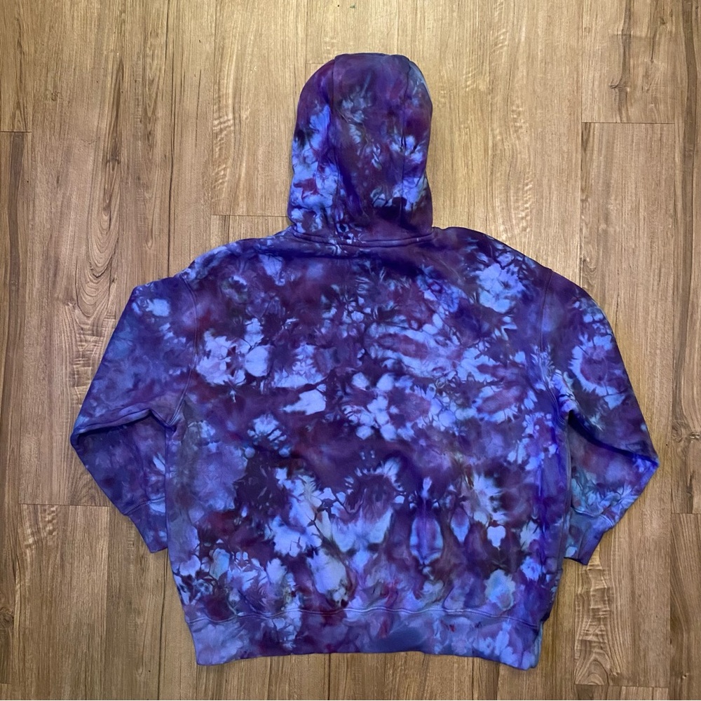 🥶NEW🥶 CUSTOM NIKE TIE DYE WMNS HOODIE - Picture 5 of 7